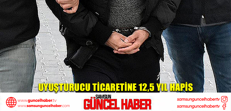 Uyuşturucu ticaretine 12,5 yıl hapis