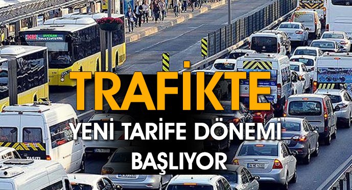 Zorunlu Trafik Sigortasında Yeni Tarife Dönemi Başlıyor