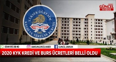 2020 KYK KREDİ VE BURS ÜCRETLERİ BELLİ OLDU