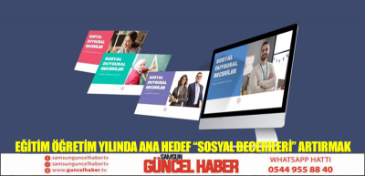 2024-2025 eğitim öğretim yılında ana hedef “Sosyal Becerileri” artırmak