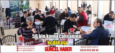 50 bin kamu çalışanına ‘ecdat aşı’