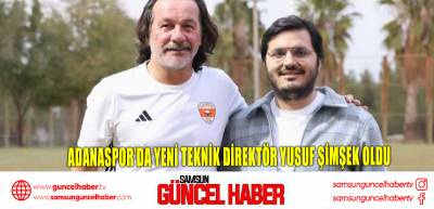 Adanaspor’da yeni teknik direktör Yusuf Şimşek oldu