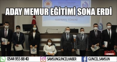 ADAY MEMUR EĞİTİMİ SONA ERDİ