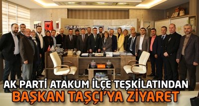 AK Atakum’dan Taşçı’ya ziyaret