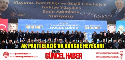 AK Parti Elazığ'da kongre heyecanı