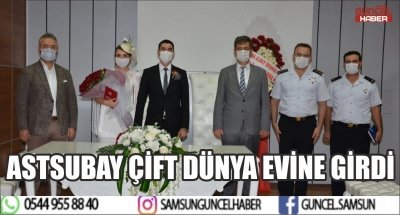 ASTSUBAY ÇİFT DÜNYA EVİNE GİRDİ