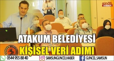 ATAKUM BELEDİYESİ KİŞİSEL VERİ ADIMI