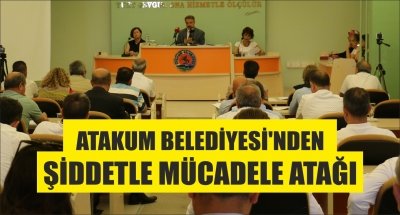 ATAKUM BELEDİYESİ'NDEN ŞİDDETLE MÜCADELE ATAĞI