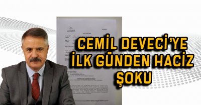 ATAKUM BELEDİYESİ’NE İLK GÜNDEN HACİZ ŞOKU