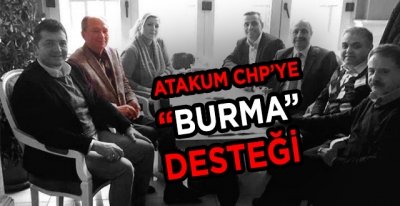 ATAKUM CHP'YE BURMA DESTEĞİ!!!