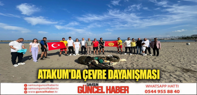 ATAKUM'DA ÇEVRE DAYANANIŞMASI