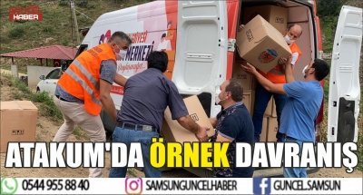 ATAKUM'DA ÖRNEK DAVRANIŞ