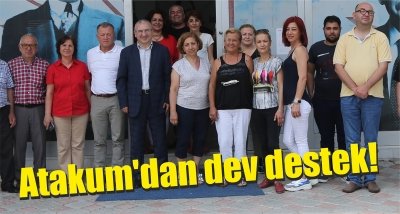 Atakum'dan dev destek!