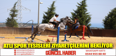 ATLI SPOR TESİSLERİ ZİYARETÇİLERİNİ BEKLİYOR