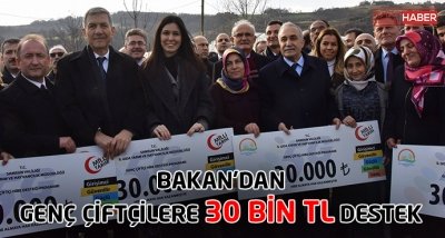 Bakan Fakıbaba'dan Samsun'a 30 bin lira destek