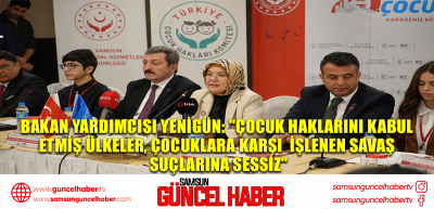 Bakan Yardımcısı Yenigün: 