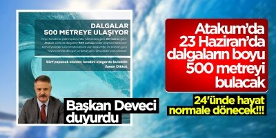 Başkan Cemil Deveci'den espirili mesaj!