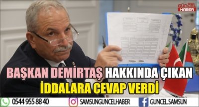 BAŞKAN DEMİRTAŞ HAKKINDA ÇIKAN İDDALARA CEVAP VERDİ