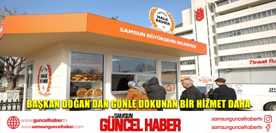 BAŞKAN DOĞAN’DAN GÖNLE DOKUNAN BİR HİZMET DAHA