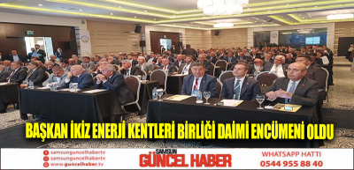 Başkan İkiz Enerji Kentleri Birliği Daimi Encümeni oldu