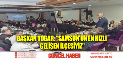 Başkan Togar: 