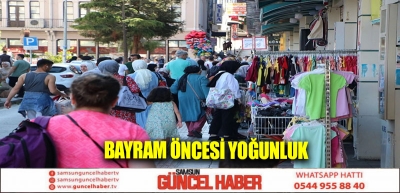 Bayram Öncesi Yoğunluk