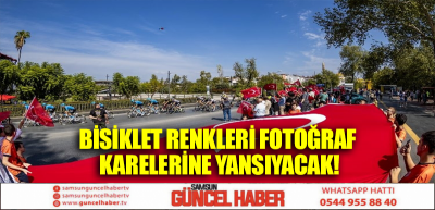 BİSİKLET RENKLERİ FOTOĞRAF KARELERİNE YANSIYACAK!