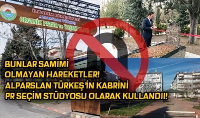 BURADA SAMİMİYET YOK ERDOĞAN TOK!