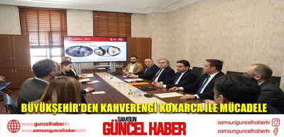 BÜYÜKŞEHİR’DEN KAHVERENGİ KOKARCA İLE MÜCADELE