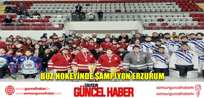 Buz Hokeyinde şampiyon Erzurum