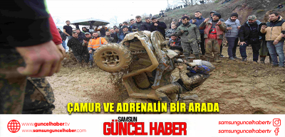 Çamur ve adrenalin bir arada