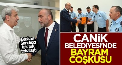 Canik Belediyesi'nde bayram coşkusu