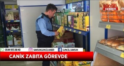 CANİK ZABITA GÖREVDE