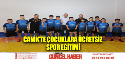 Canik’te Çocuklara Ücretsiz Spor Eğitimi