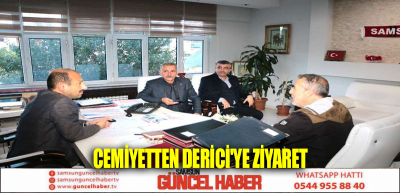 CEMİYETTEN DERİCİ'YE ZİYARET