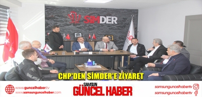 CHP'DEN SİMDER'E ZİYARET