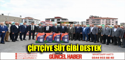 ÇİFTÇİYE SÜT GİBİ DESTEK