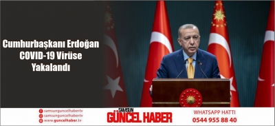 Cumhurbaşkanı Erdoğan COVID-19 Virüse Yakalandı