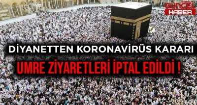 DİYANETTEN KORONAVİRÜS KARARI !