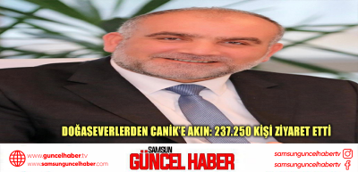 Doğaseverlerden Canik’e Akın: 237.250 Kişi Ziyaret Etti