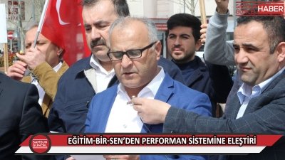 Eğitim-Bir-Sen'den performans sistemine tepki