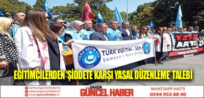 Eğitimcilerden ‘şiddete karşı yasal düzenleme’ talebi