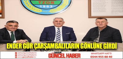 Ender Gür Çarşambalıların Gönlüne Girdi