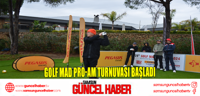 Golf Mad Pro-Am Turnuvası başladı