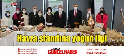 Havza standına yoğun ilgi