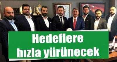 Hedeflere hızla yürünecek