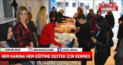 HEM KANINA HEM EĞİTİME DESTEK İÇİN KERMES