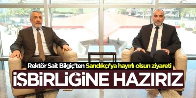 İbrahim Sandıkçı: İşbirliğine hazırız