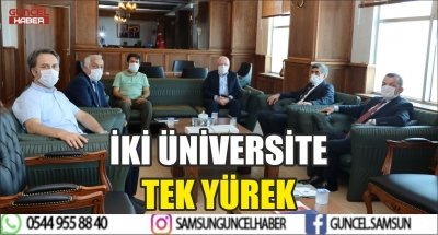 İKİ ÜNİVERSİTE TEK YÜREK