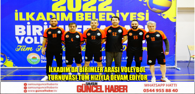 İLKADIM’DA BİRİMLER ARASI VOLEYBOL TURNUVASI TÜM HIZIYLA DEVAM EDİYOR